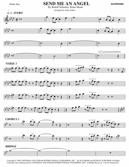 Send Me An Angel (arr. Jorge Juárez)