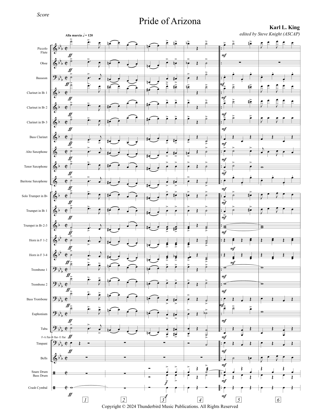 Pride of Arizona (arr. Steve Knight)