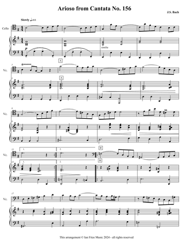 Arioso BWV 1056 (arr. Ian Fitze)