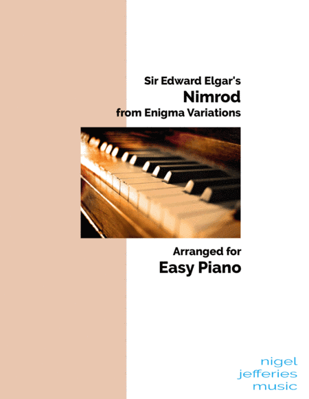 Nimrod arranged for easy piano (arr. Nigel Jefferies)