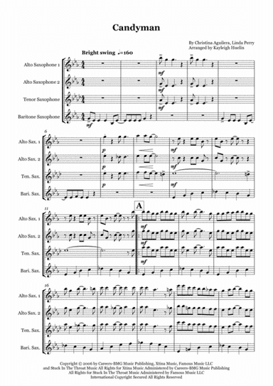 Candyman (arr. Kayleigh Huelin)