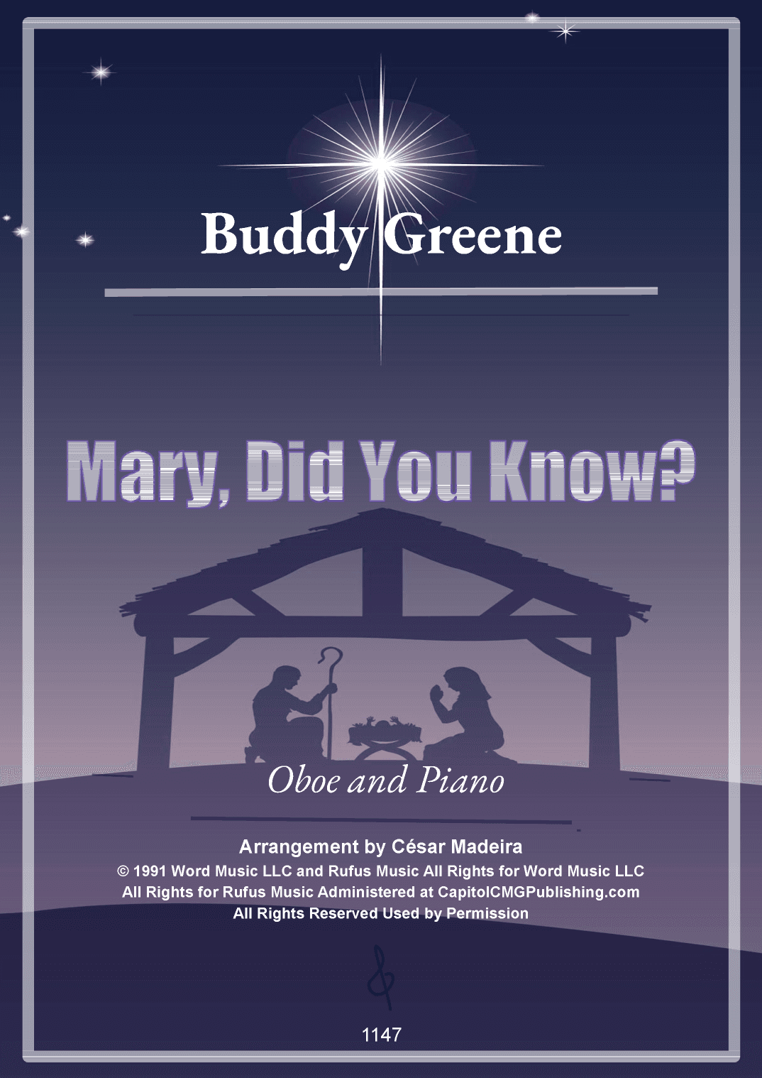 Mary, Did You Know? (arr. César Madeira)