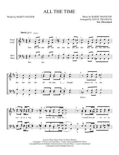 All The Time (arr. Steve Tramack)
