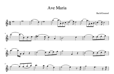 Ave Maria (arr. Julia Mills)