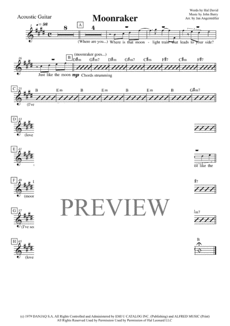 Moonraker Theme from MOONRAKER (arr. Jan Angermüller)