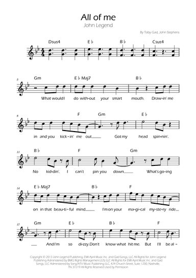 All Of Me (arr. Ygor Nunes)