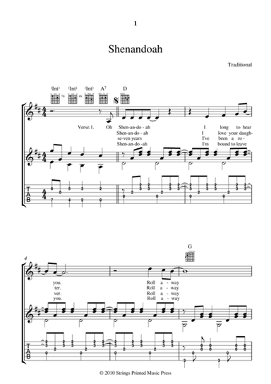 SHENANDOAH (arr. Lee Mitchell)