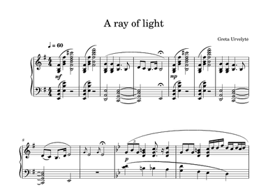 A ray of light
