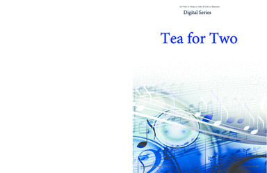 Tea for Two for Flute or Oboe or Violin & Cello or Bassoon Duet - Music for Two (arr. Daniel Kelley)
