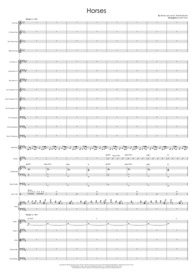 The Horses (arr. Matt Amy)