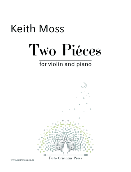 Two Pièces - for Violin and Piano