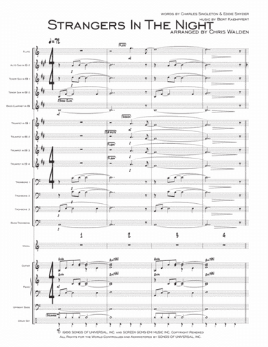 Strangers In The Night (arr. Chris Walden)