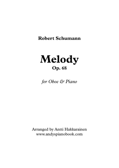 Melody - Oboe & Piano (arr. Antti Hakkarainen)