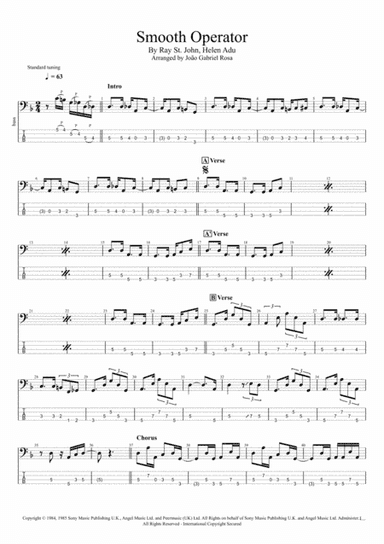 Smooth Operator (arr. João Gabriel Rosa)