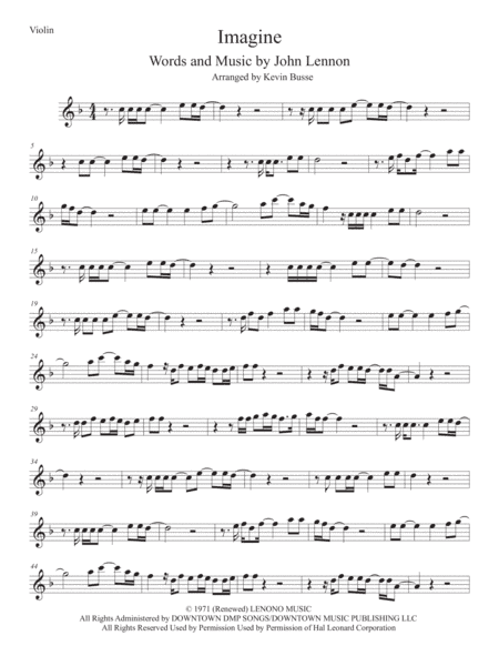 Imagine (arr. Kevin Busse)