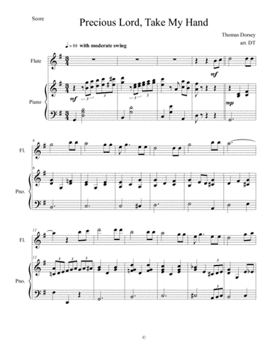 Precious Lord, Take My Hand (arr. David Thompson)