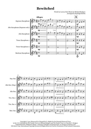 Bewitched (arr. Kayleigh Huelin)