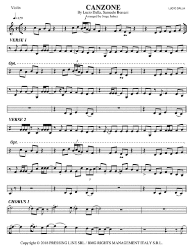 Canzone (arr. Jorge Juárez)