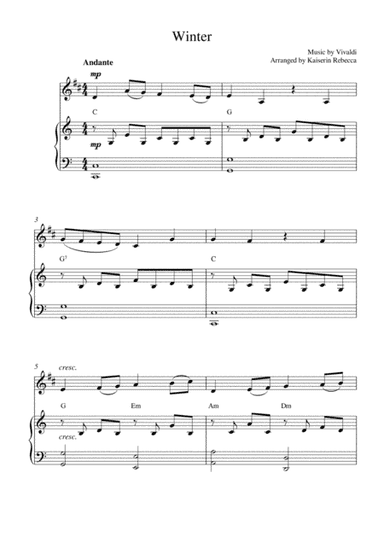 Winter (arr. Kaiserin Rebecca)