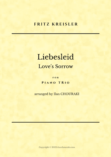 Love's Sorrow/looking For A Miracle (arr. Ilan CHOURAKI)