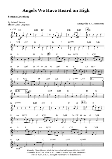 Angels We Have Heard On High (arr. P.H. Damasceno)