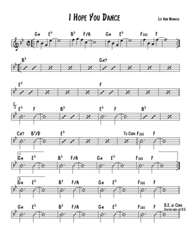 I Hope You Dance (arr. David M Fagnant)