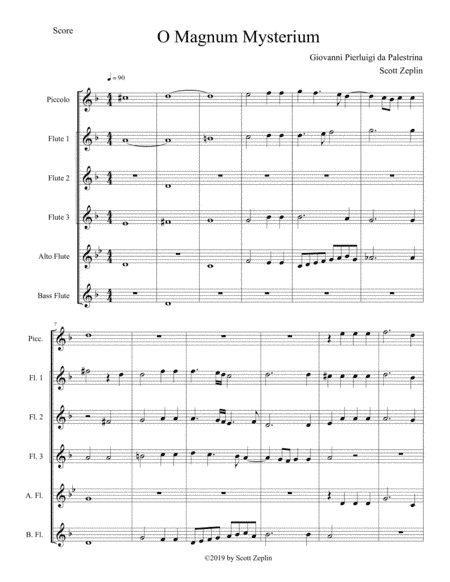 O Magnum Mysterium (arr. Scott Zeplin)
