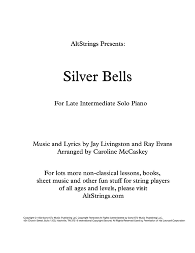 Silver Bells (arr. Caroline McCaskey)