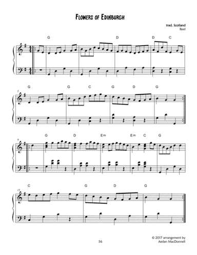 Flowers of Edinburgh - Scottish Reel (arr. Harp use Inspirations)
