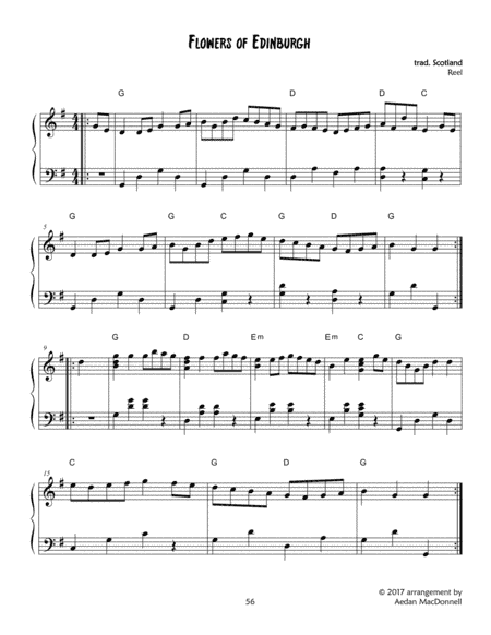 Flowers of Edinburgh - Scottish Reel (arr. Harp use Inspirations)