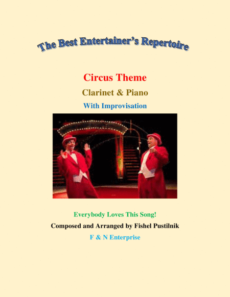 "Circus Theme" With Improvisation for Clarinet and Piano-Video