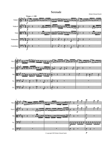 Serenade for Strings (arr. ROBERT EDWARD SMITH MUSIC)