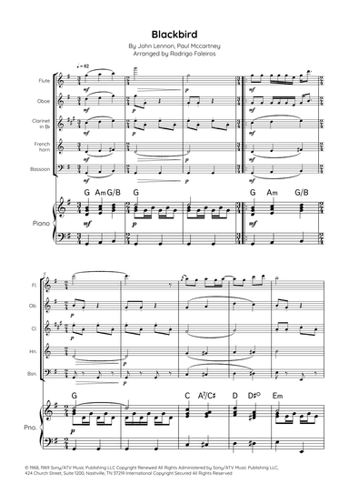 Blackbird (arr. Rodrigo Faleiros)