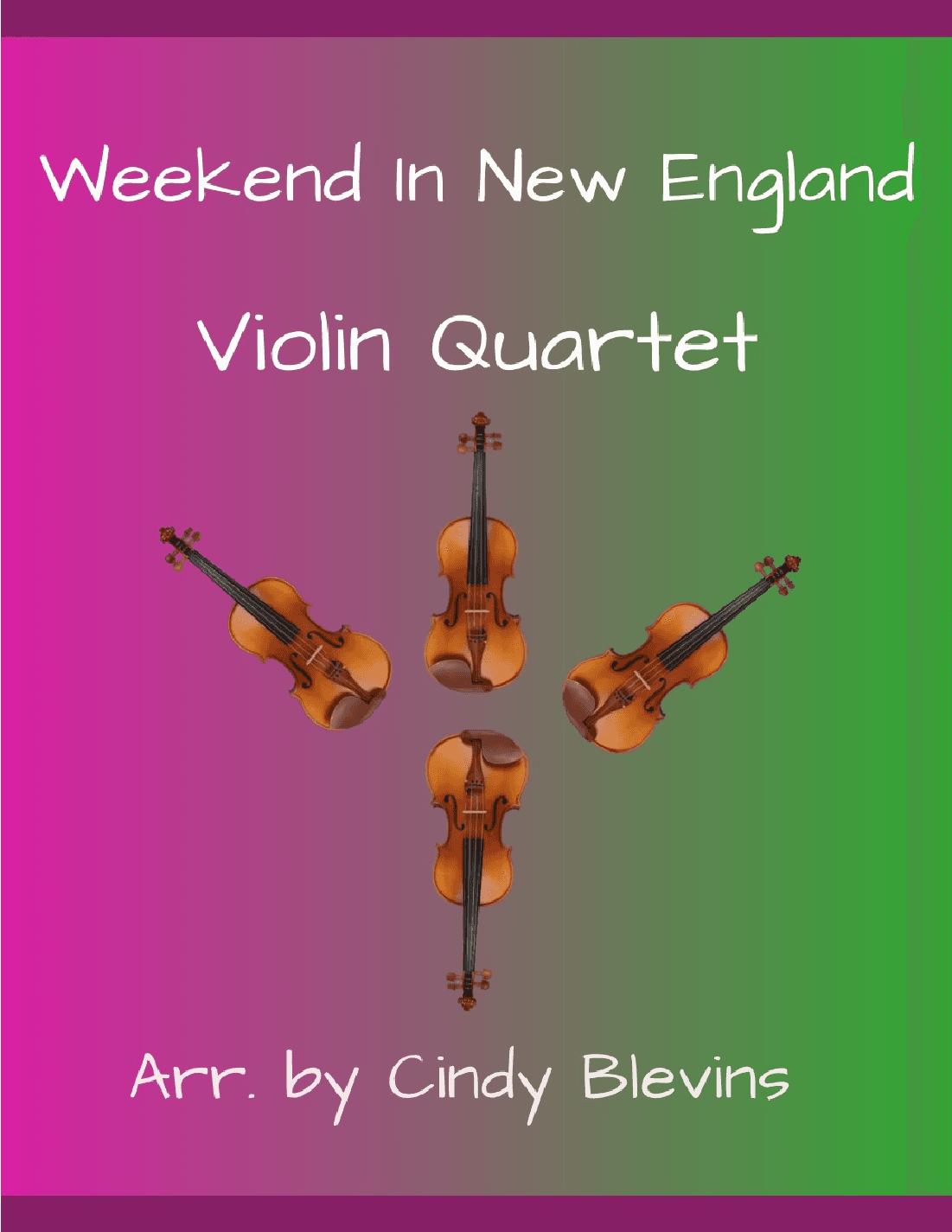 Weekend In New England (arr. Cindy Blevins)