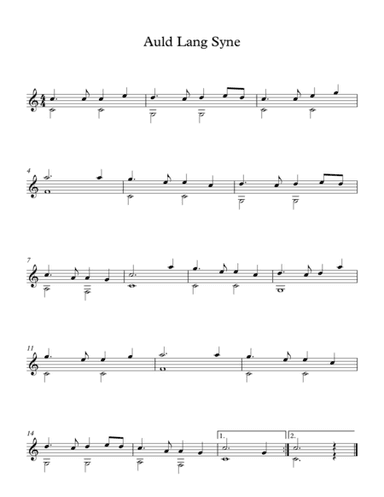 Auld Lang Syne - Traditional Scottish Songs (arr. Milan Mitic)
