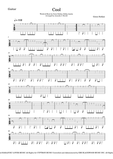 Cool (arr. Amanda's Music Channel)