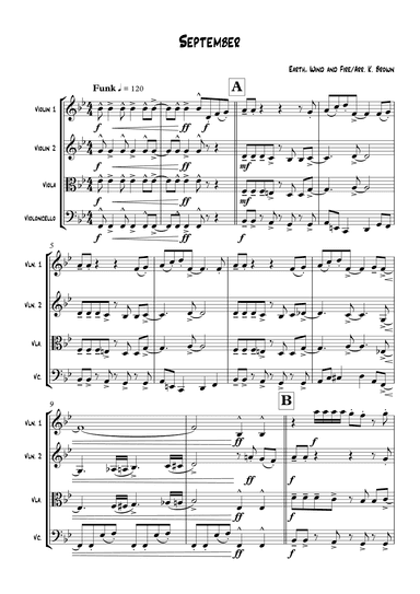 September (arr. Katie Brown)