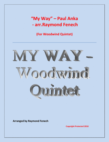My Way (arr. Raymond Fenech)