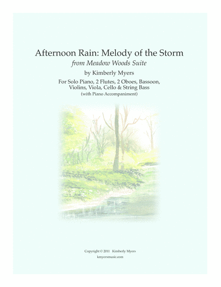 Afternoon Rain (Melody of the Storm) from Meadow Woods Suite