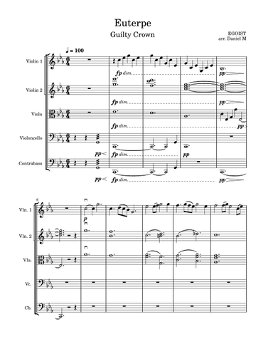 Euterpe (arr. Daniel M)
