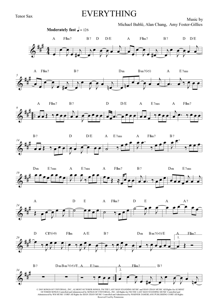 Everything (arr. Anderson Quevedo)