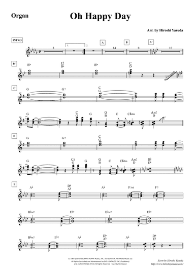 Oh Happy Day (arr. Hiroshi Yasuda)
