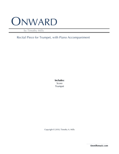 Onward: Recital Piece for Trumpet