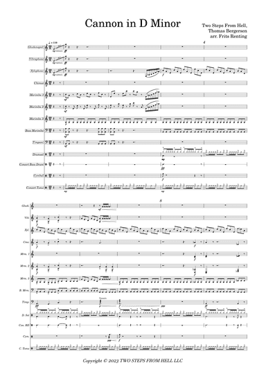 Aetn Cannon In D Minor (arr. Frits Renting)
