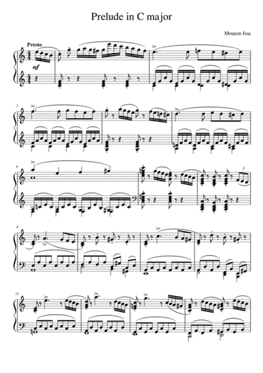Prelude in C major