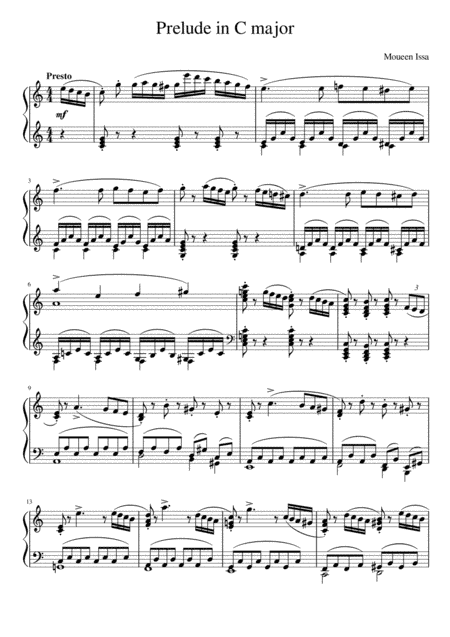 Prelude in C major