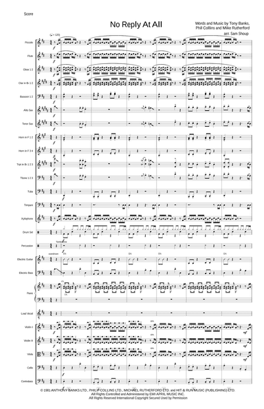 No Reply At All (arr. Sam Shoup)