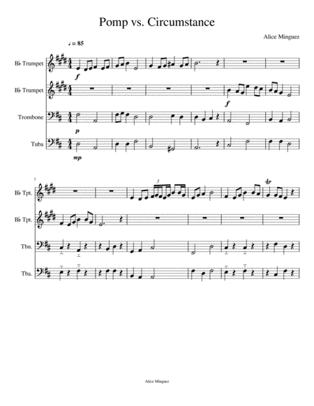 Pomp vs. Circumstance