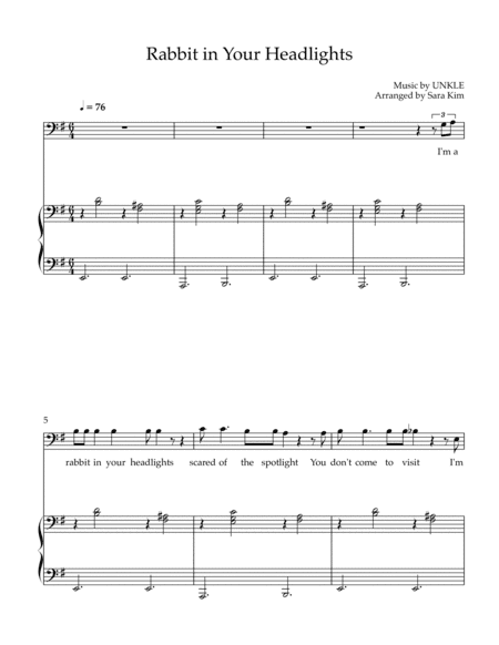 Unkle (arr. Sara Kim)