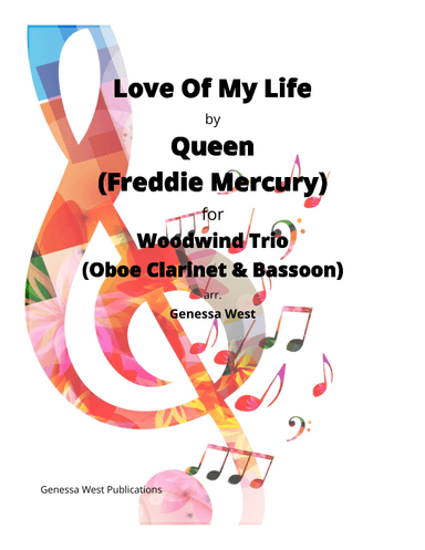 Love Of My Life (arr. Genessa West)